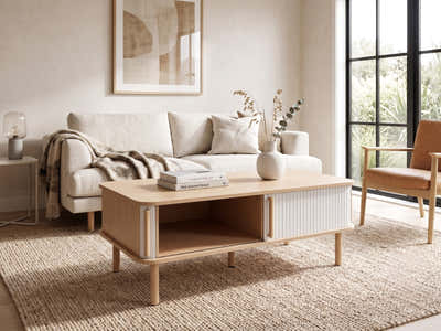 Marama Tambour Coffee Table