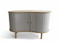 Ayla Tambour Sideboard - 100 cm