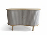 Ayla Tambour Sideboard - 100 cm