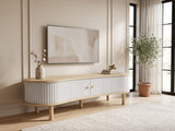 Ayla Tambour Entertainment Unit - 140 cm