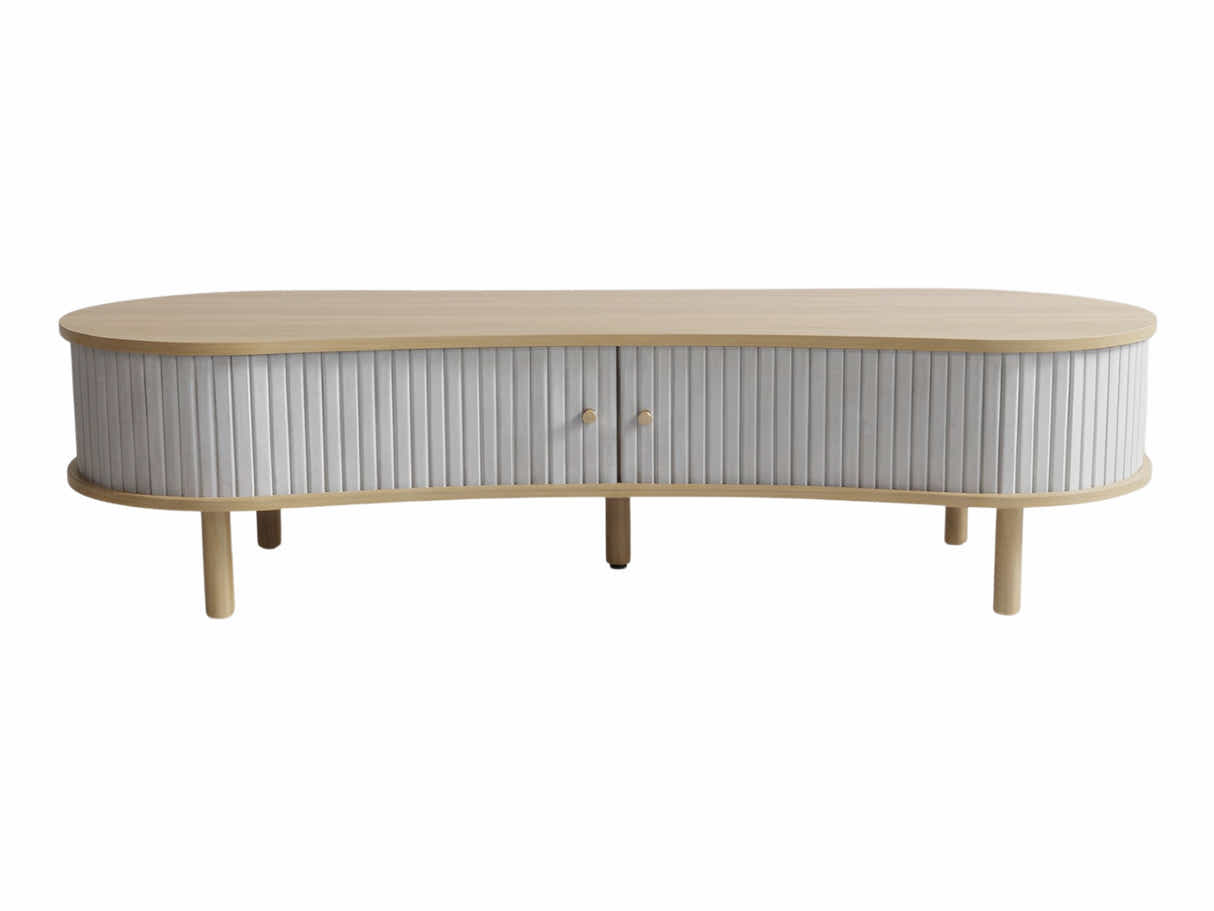 Ayla Tambour Entertainment Unit - 140 cm