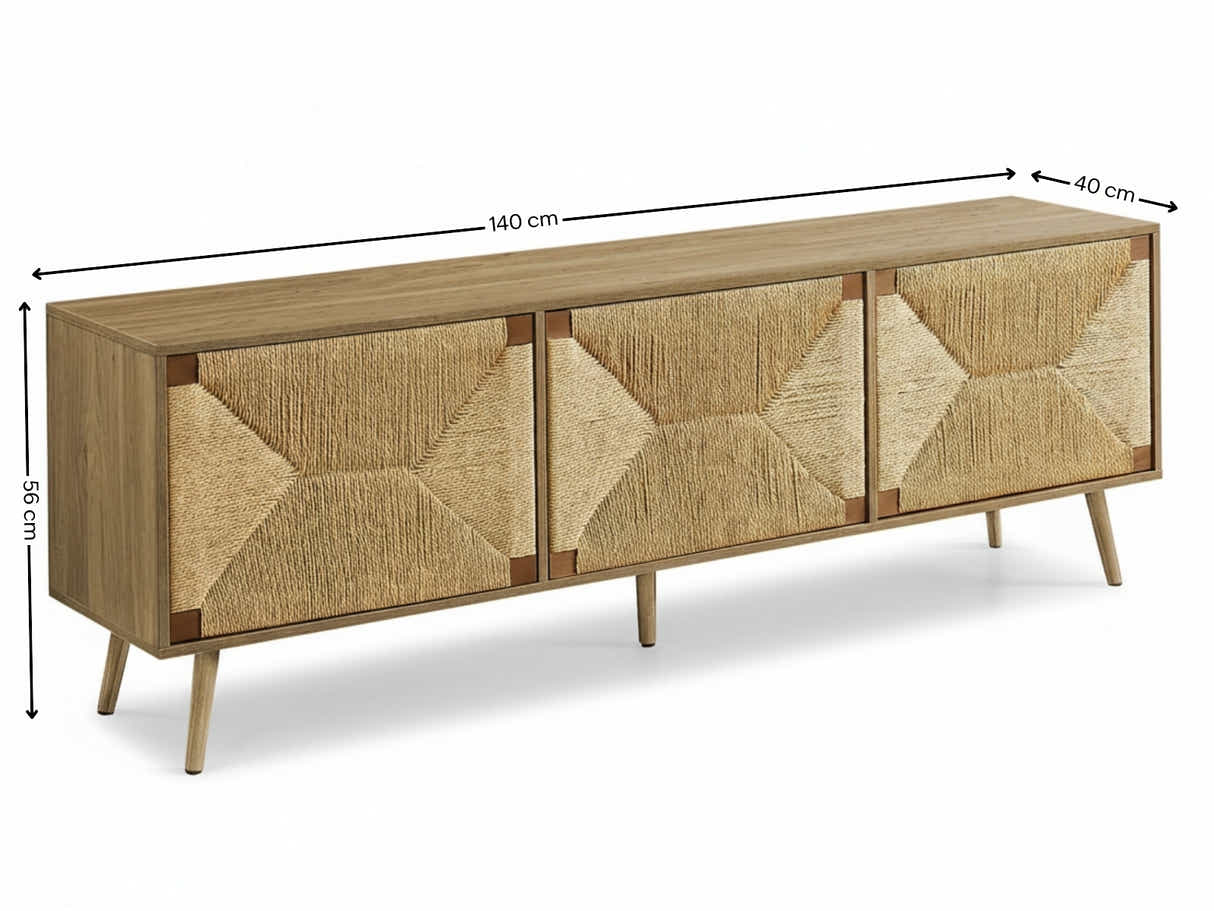 Natus Braided Entertainment Unit - 140 cm