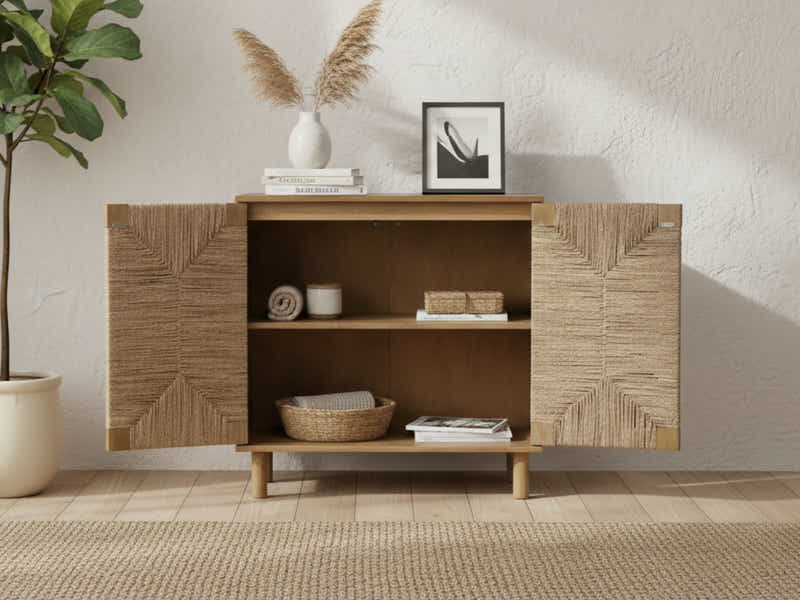 Natus Braided 2 Door Cabinet