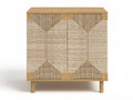 Natus Braided 2-Door Cabinet - 80 cm