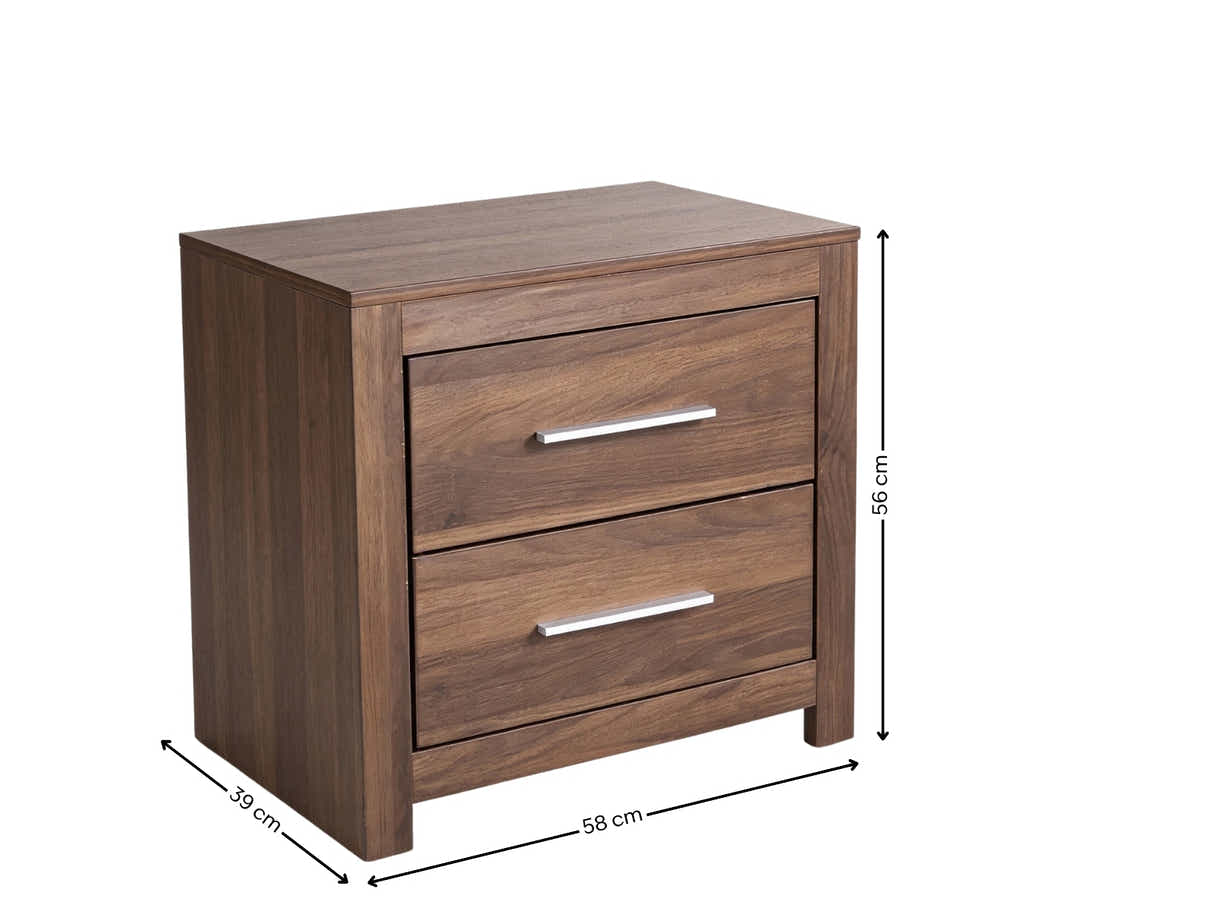 Valnot Bedside Table
