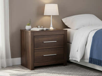 Valnot Bedside Table