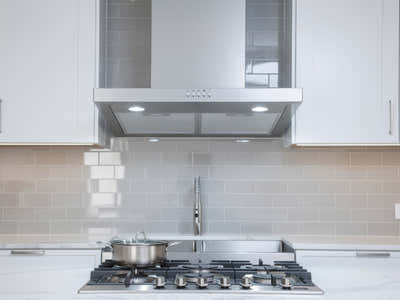 Midea 60 cm T-Shape Rangehood Silver