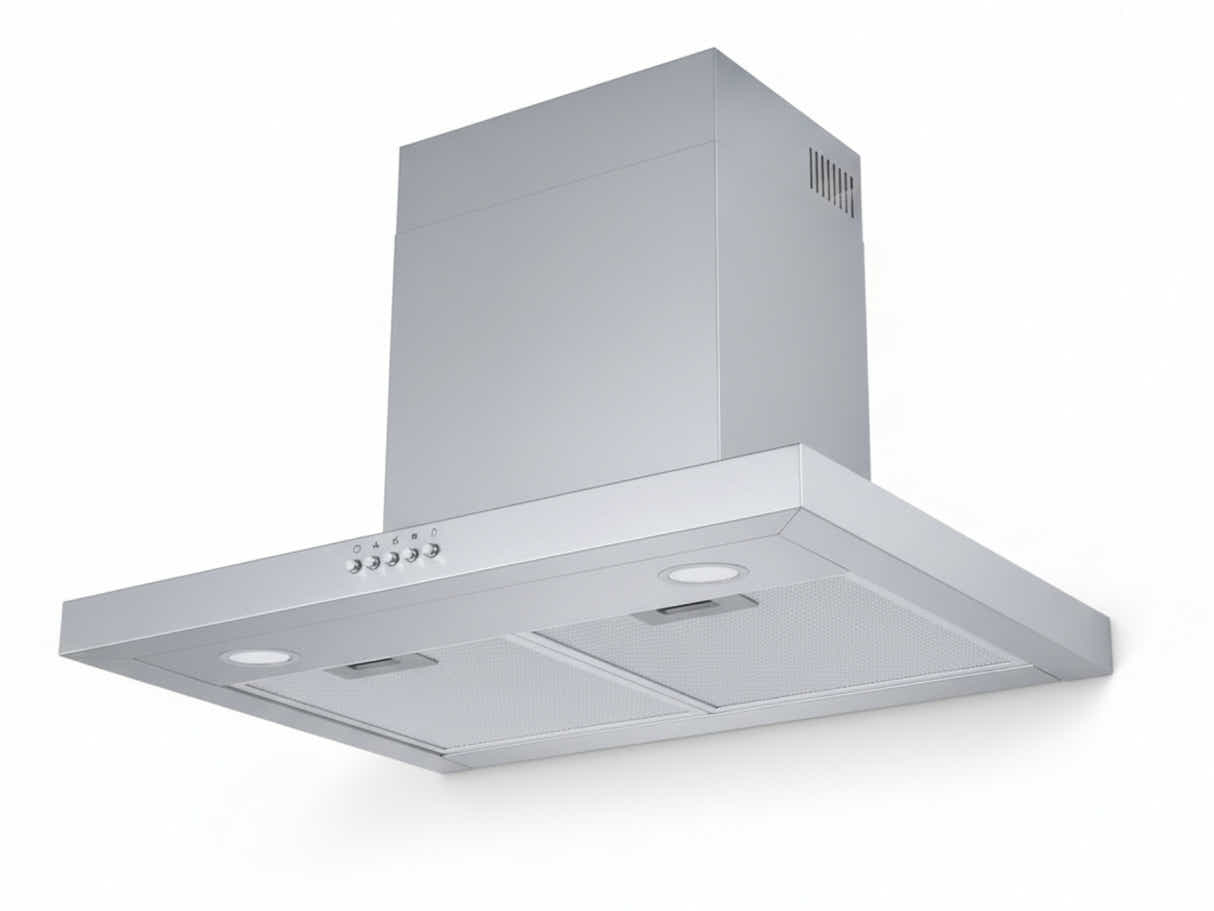 Midea 60 cm T-Shape Rangehood Silver