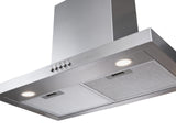 Midea 60 cm T-Shape Rangehood Silver