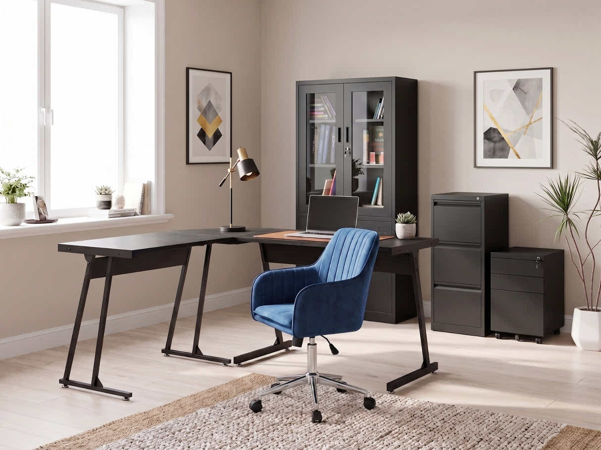 Complete Study Room Combo - 5 Piece