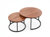 Nesting Coffee Table Set - Walnut