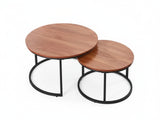 Nesting Coffee Table Set - Walnut