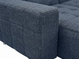 Klika Linen Sofa Bed - Grey