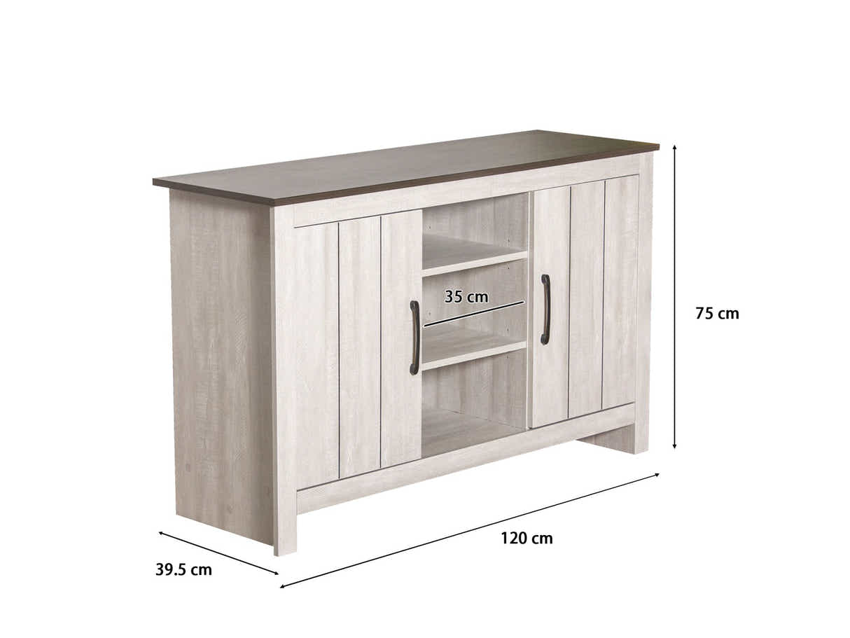 Lennart Furniture Bundle – TV Unit, Coffee Table, Sideboard & Shoe Cabinet