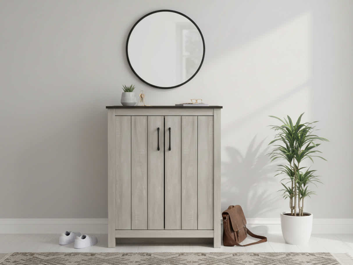 Lennart 2-Door Shoe Cabinet