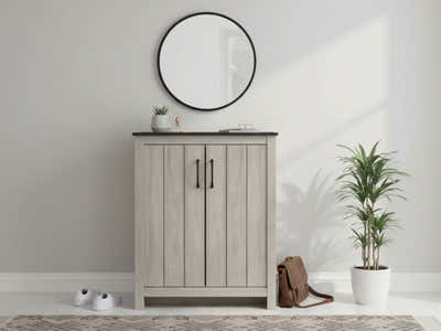 Lennart 2-Door Shoe Cabinet