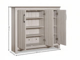 Lennart 3-Door Shoe Cabinet