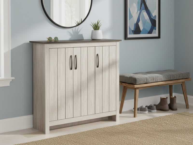 Lennart 3-Door Shoe Cabinet