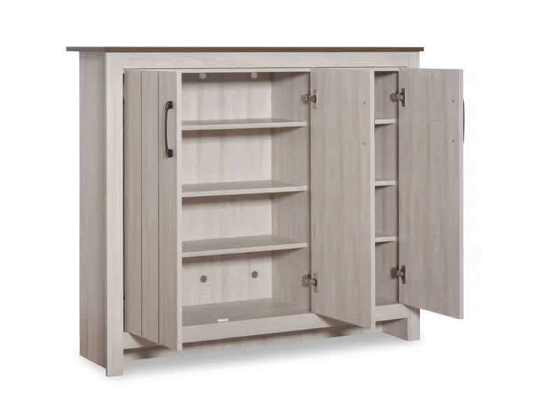 Lennart 3-Door Shoe Cabinet