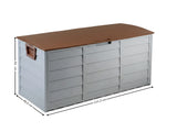 Outdoor Storage Box 290L - Brown