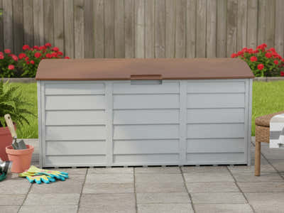 Outdoor Storage Box 290L - Brown