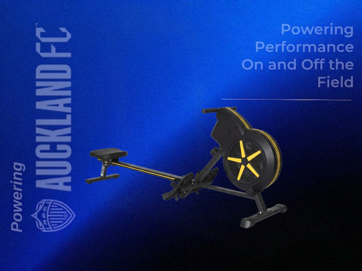 Rowing Machine With Air Resistance System