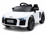 Kids Ride On Car Licenced Audi R8 - White
