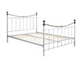 Victorian High Metal Bed Frame – King