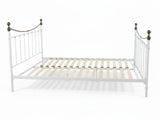 Victorian High Metal Bed Frame – King