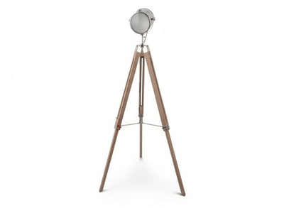 Flack Tripod Floor Lamp - Antique Ash