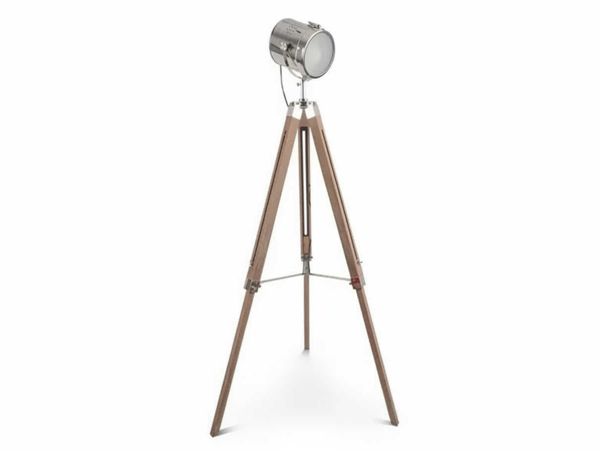 Flack Tripod Floor Lamp - Antique Ash