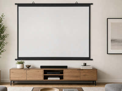 120 Inches Wall Mount Projector Screen