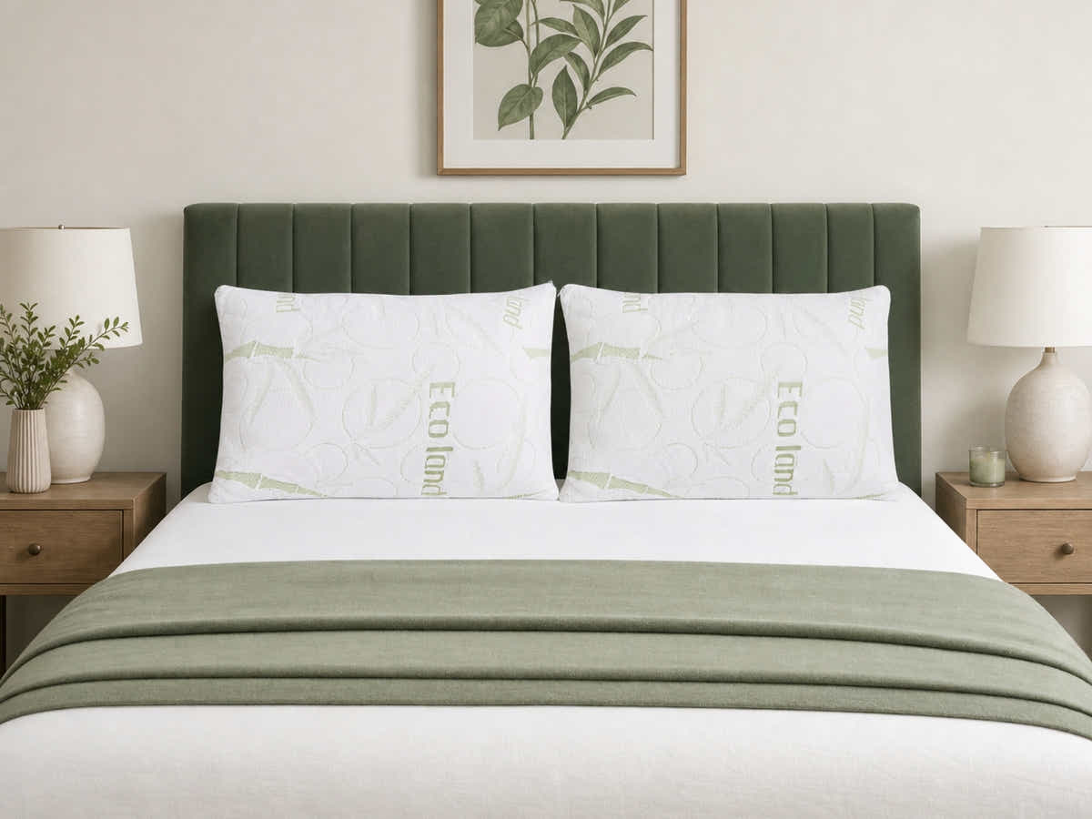 DS Shredded Memory Foam Pillow x 2
