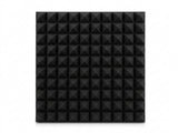 Pyramid Acoustic Foam Panels 50 × 50cm – 12 Pack