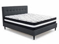 Novo Bed Frame & Euro Top Mattress L30 - Double