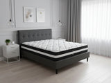 Novo Bed Frame & Euro Top Mattress L30 - Double