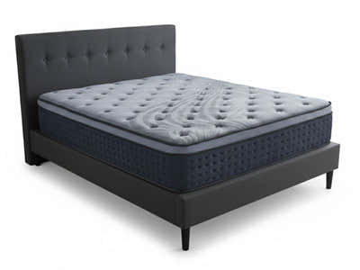 Novo Bed Frame & Euro Top Mattress B34 - Queen