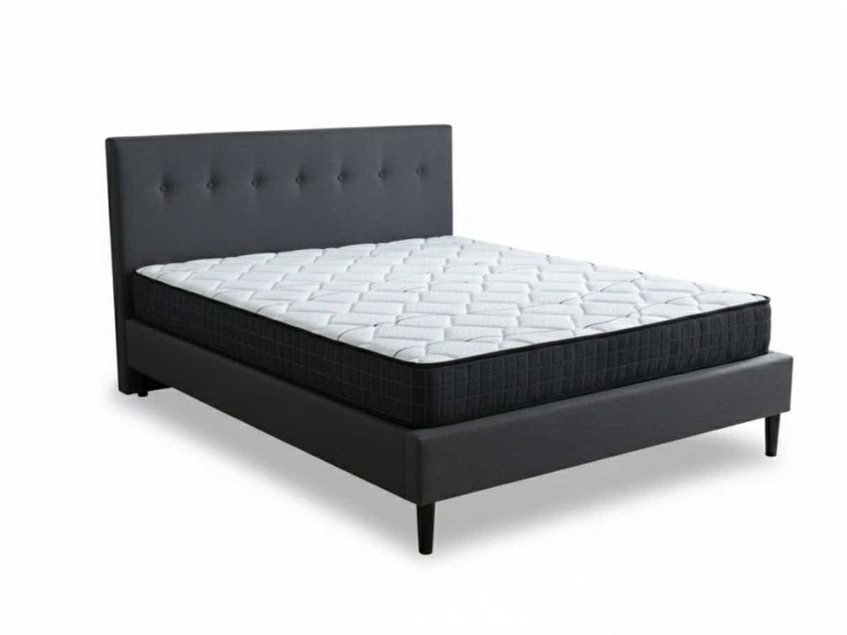 Novo Bed Frame & Xclusive Pocket Spring Mattress X20 - Queen