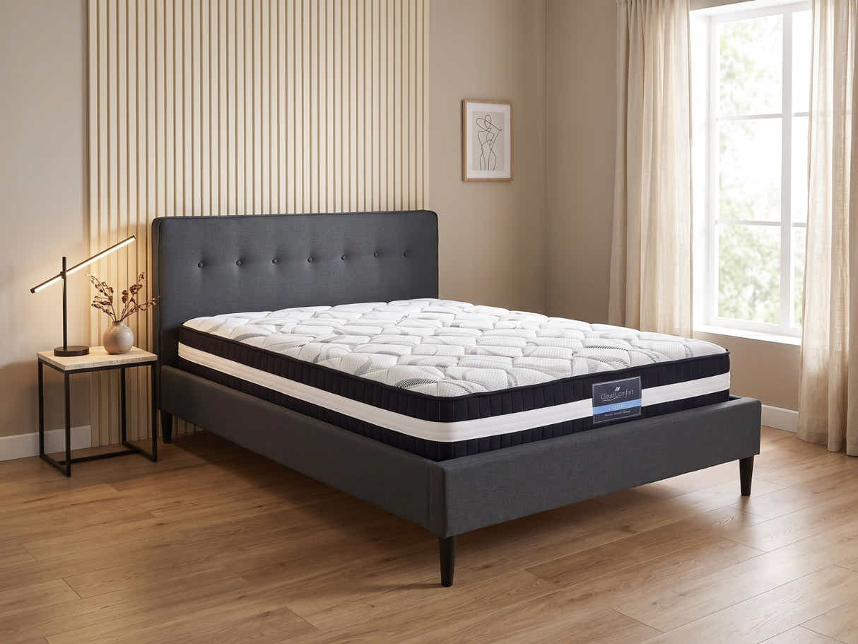 Novo Bed Frame & L30  Mattress - Queen