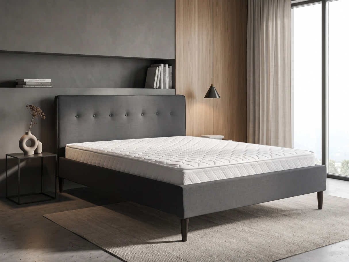 Novo Bed Frame & Bon15 Mattress - Queen