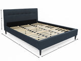 Novo Bed Frame & Boucle22 Mattress - King