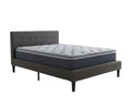 Soni Linen Bed Frame & Euro Top Mattress B34 - Double