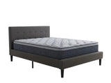 Soni Linen Bed Frame & Euro Top Mattress B34 - Double