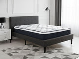 Soni Linen Bed Frame & Euro Top Mattress J32 - Double