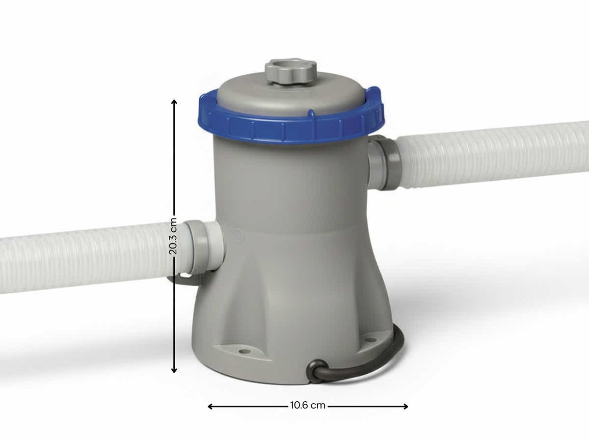DS Bestway 330Gal Filter Pump 1,100 - 8,300L pools