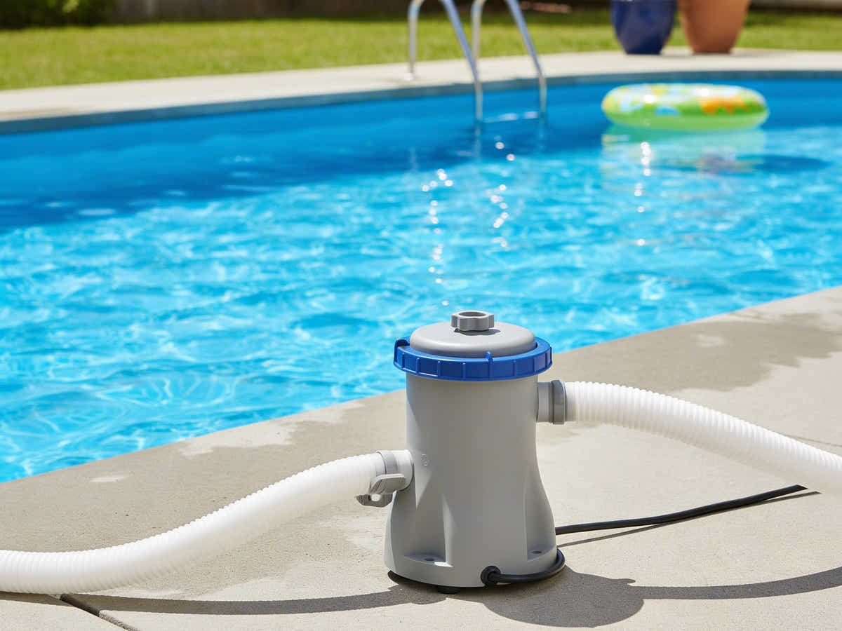 DS Bestway 330Gal Filter Pump 1,100 - 8,300L pools