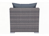 Vicenza Outdoor Middle Chair – Grey