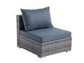 Vicenza Outdoor Middle Chair – Grey
