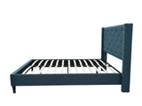 New Lisbeth Bed Frame Blue - Queen