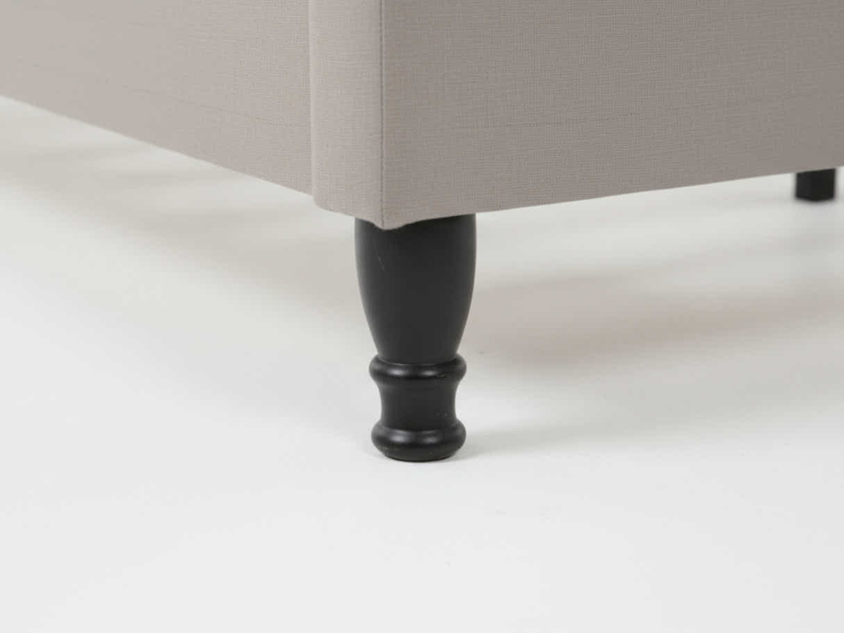 New Lisbeth Bed Frame Grey - Queen